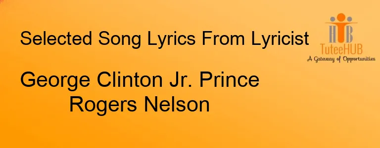 George Clinton Jr. Prince Rogers Nelson