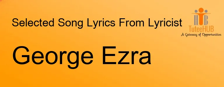George Ezra