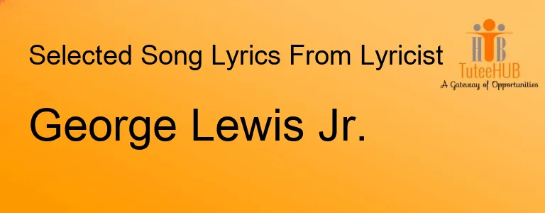 George Lewis Jr.