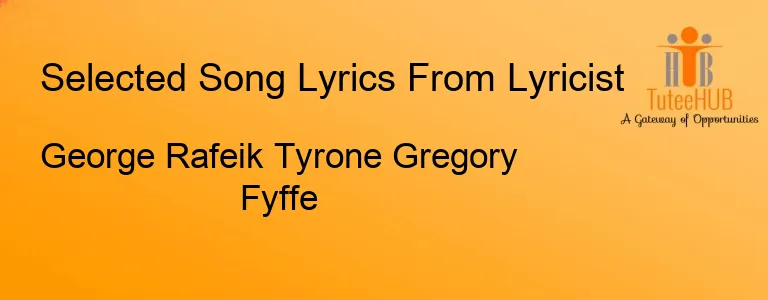 George Rafeik Tyrone Gregory Fyffe