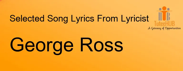 GEORGE ROSS