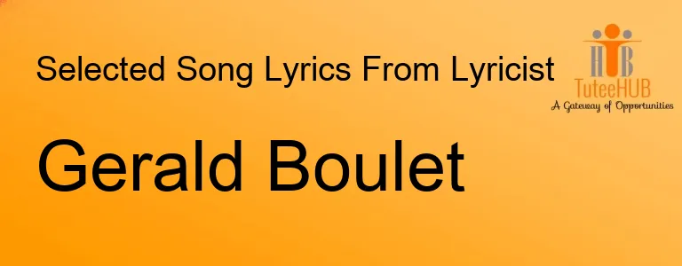 Gerald Boulet