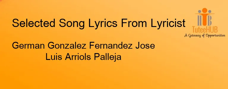 German Gonzalez Fernandez Jose Luis Arriols Palleja