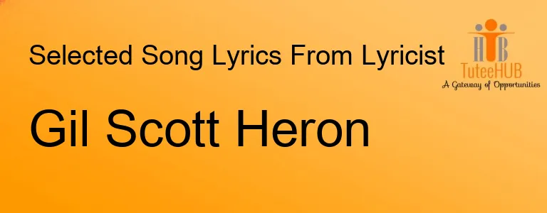 Gil Scott Heron