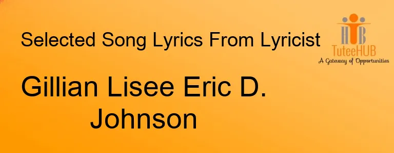 Gillian Lisee Eric D. Johnson