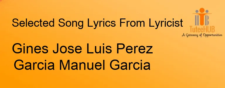 Gines Jose Luis Perez Garcia Manuel Garcia