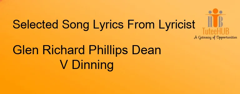 Glen Richard Phillips Dean V Dinning