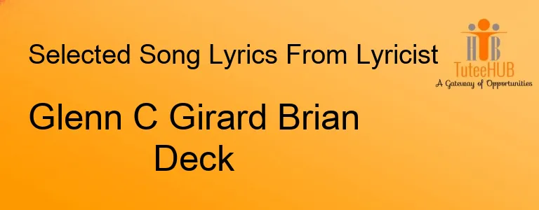 Glenn C Girard Brian Deck