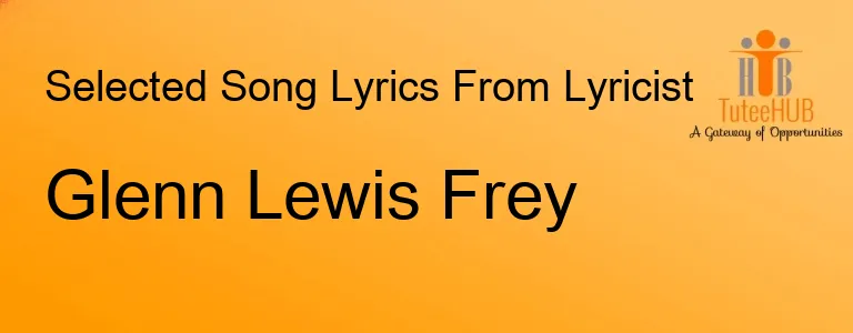 Glenn Lewis Frey
