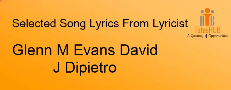 Glenn M Evans David J Dipietro