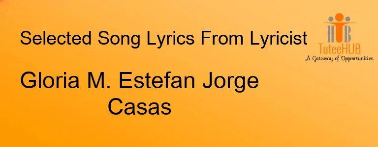 Gloria M. Estefan Jorge Casas