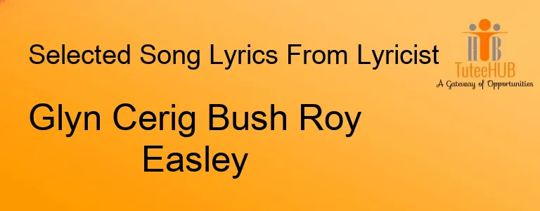 Glyn Cerig Bush Roy Easley