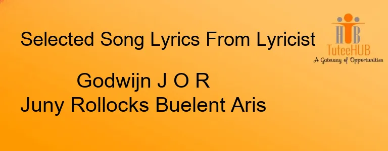 Godwijn J O R Juny Rollocks Buelent Aris