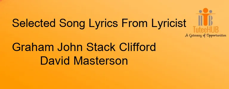 Graham John Stack Clifford David Masterson