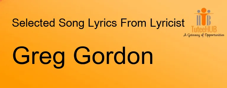 Greg Gordon