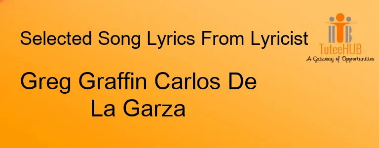Greg Graffin Carlos De La Garza
