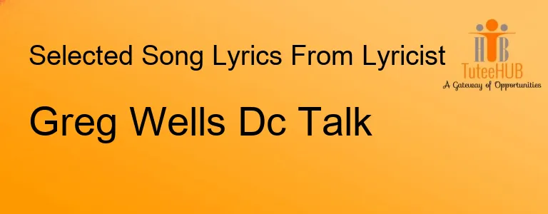Greg Wells Dc Talk
