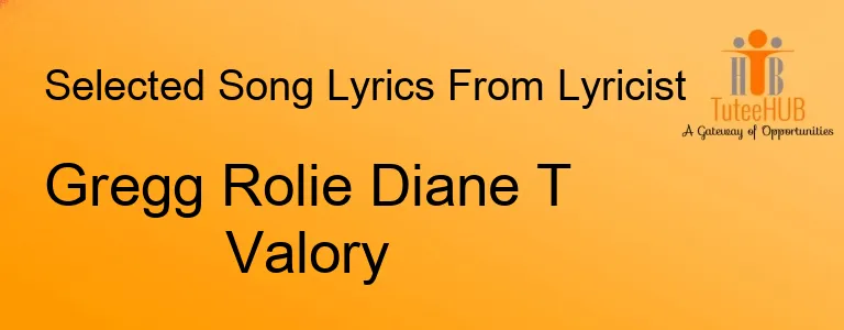 Gregg Rolie Diane T Valory