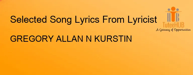 GREGORY ALLAN                 N KURSTIN
