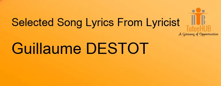 GUILLAUME DESTOT