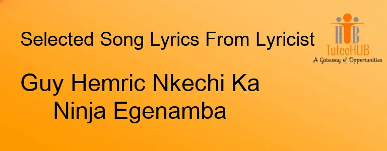 Guy Hemric Nkechi Ka Ninja Egenamba