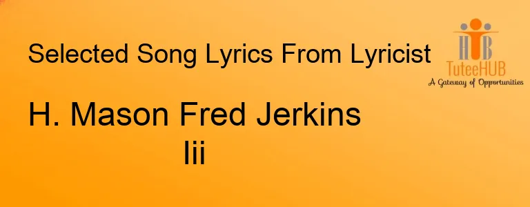 H. Mason Fred Jerkins Iii