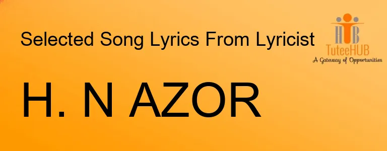 H.                            N AZOR