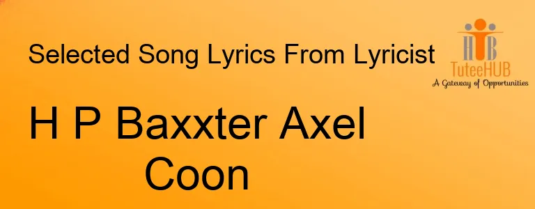 H P Baxxter Axel Coon