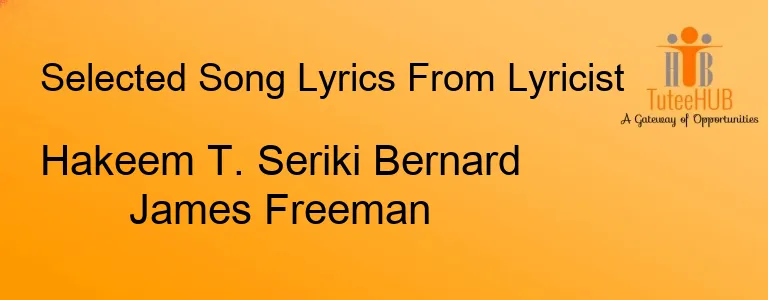 Hakeem T. Seriki Bernard James Freeman