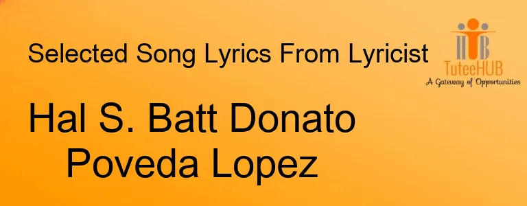 Hal S. Batt Donato Poveda Lopez