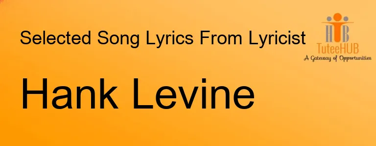 Hank Levine