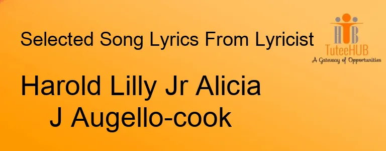 Harold Lilly Jr Alicia J Augello-cook
