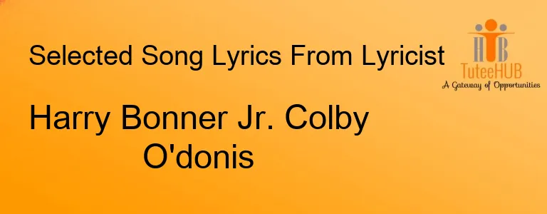 Harry Bonner Jr. Colby O'donis