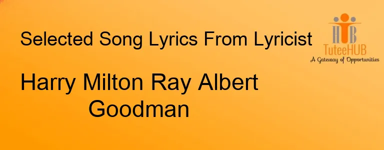 Harry Milton Ray Albert Goodman