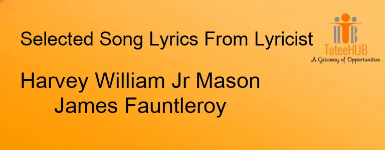 Harvey William Jr Mason James Fauntleroy