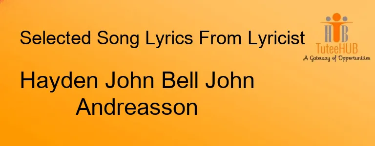 Hayden John Bell John Andreasson