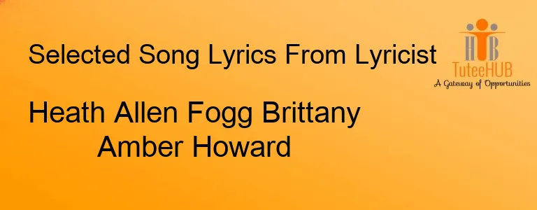 Heath Allen Fogg Brittany Amber Howard
