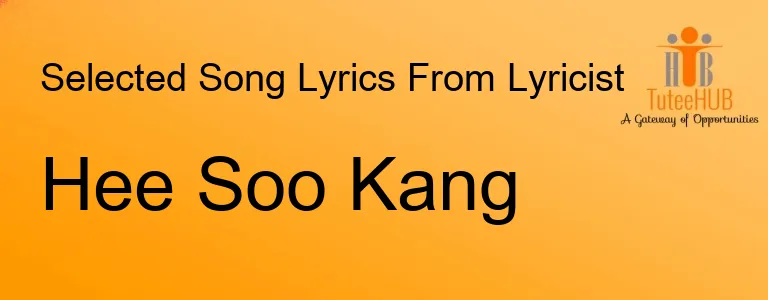 Hee Soo Kang
