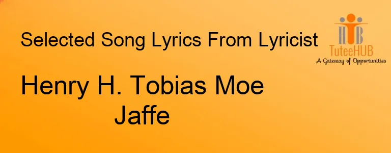 Henry H. Tobias Moe Jaffe