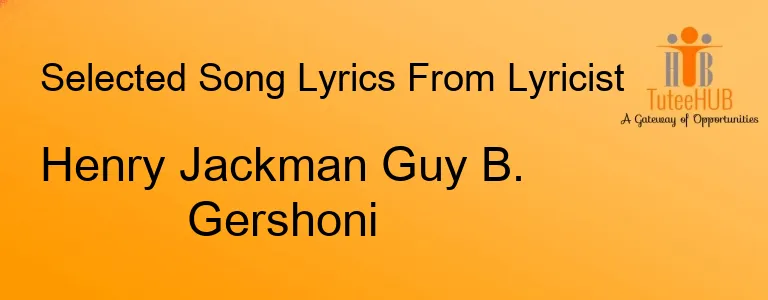 Henry Jackman Guy B. Gershoni