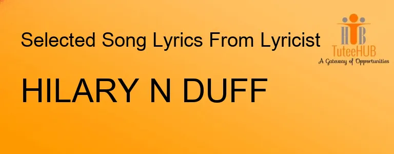 HILARY                        N DUFF