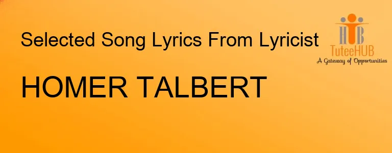 HOMER TALBERT