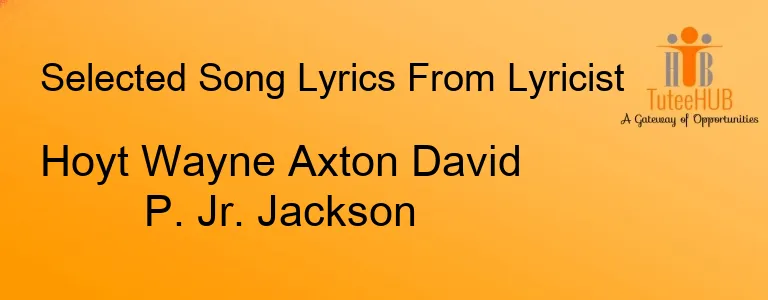 Hoyt Wayne Axton David P. Jr. Jackson