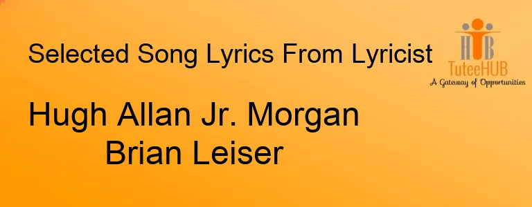 Hugh Allan Jr. Morgan Brian Leiser