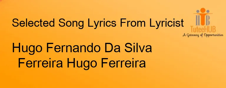 Hugo Fernando Da Silva Ferreira Hugo Ferreira