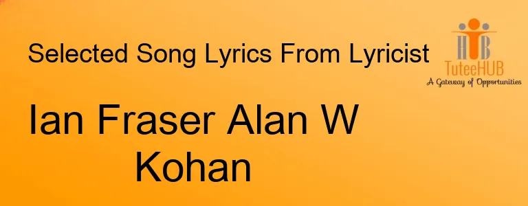 Ian Fraser Alan W Kohan