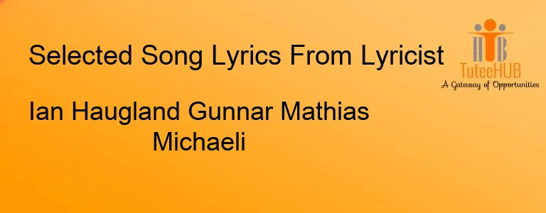 Ian Haugland Gunnar Mathias Michaeli