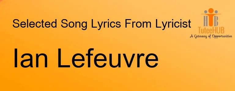 Ian Lefeuvre
