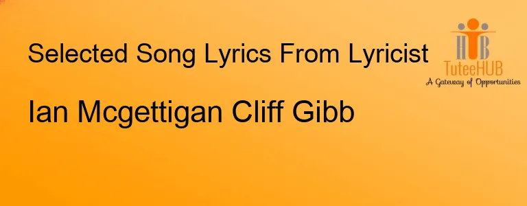 Ian Mcgettigan Cliff Gibb