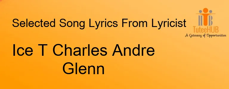 Ice T Charles Andre Glenn